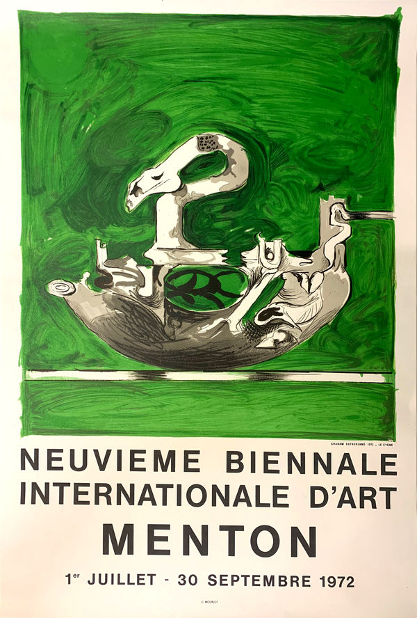 Graham Sutherland, Neuvieme Biennale Internationale D'art Menton 2, 1972
