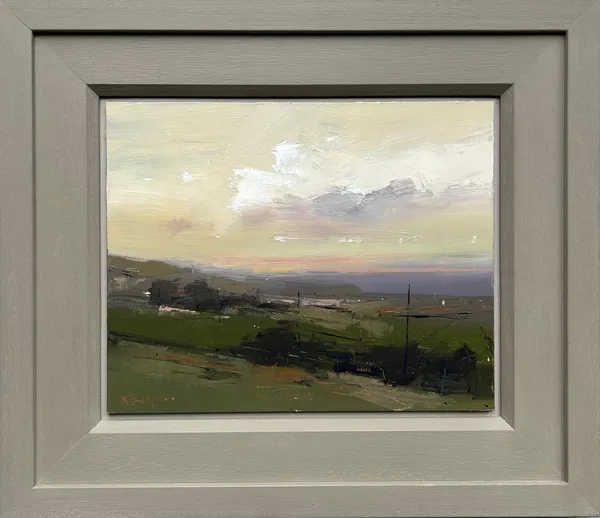 Michael Ashcroft MAFA, A Distant Pendle Hill