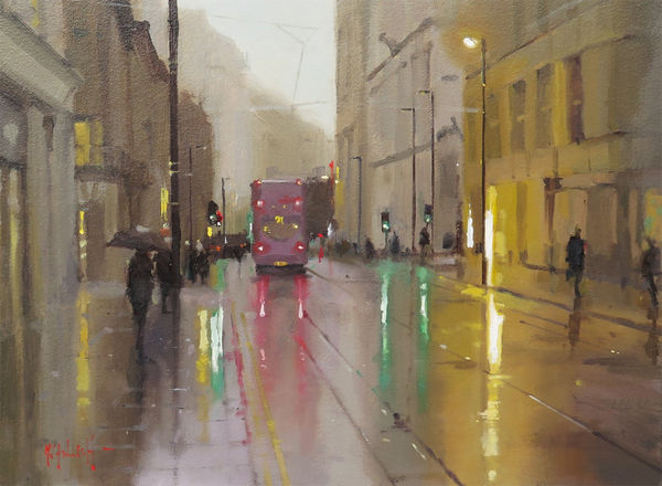 Michael Ashcroft ROI MAFA, Commuters, Cross Street, Manchester