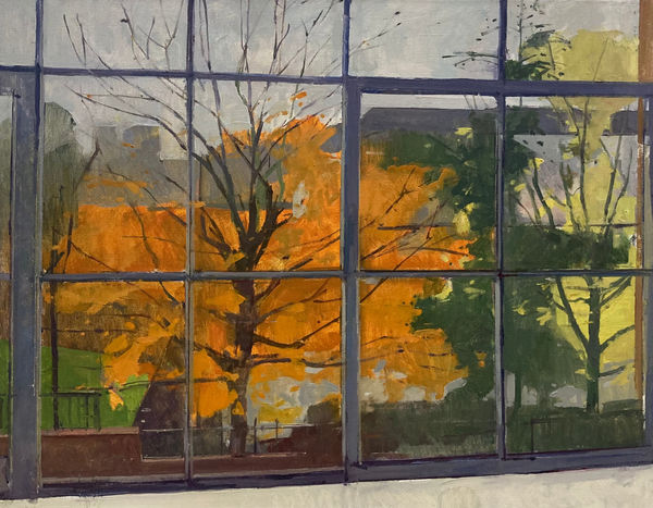 Jason Line, Studio Window, Autumn I