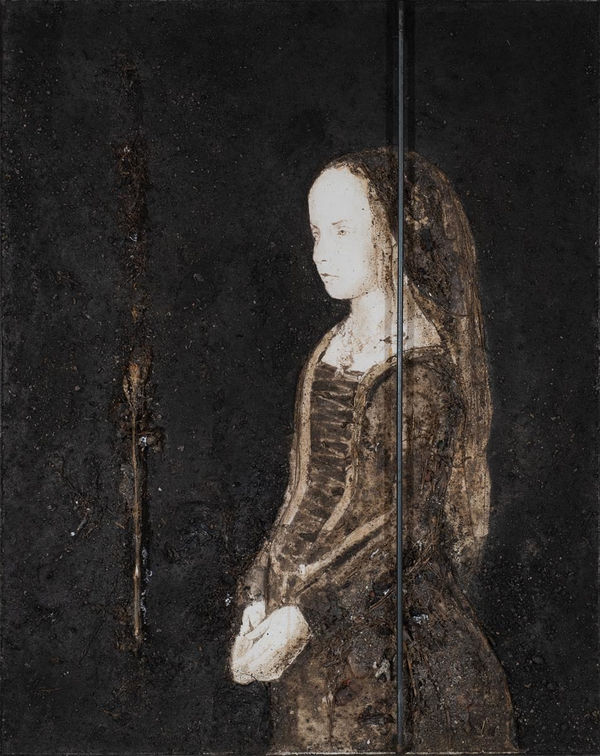 Enzo Fiore, Studio da Trittico Portinari, 2021