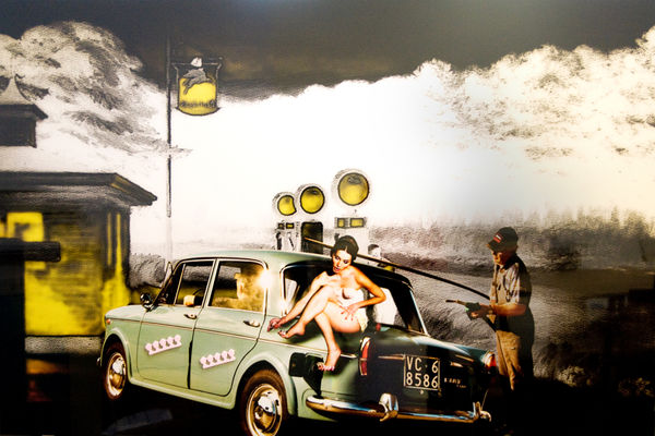 Paolo Vegas Gas with Pin-up, 2016