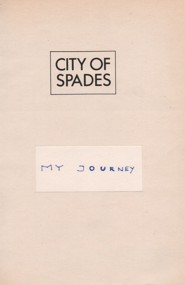 Jaro Varga, CITY OF SPADES, from the series City Diary, 2012 - 2022