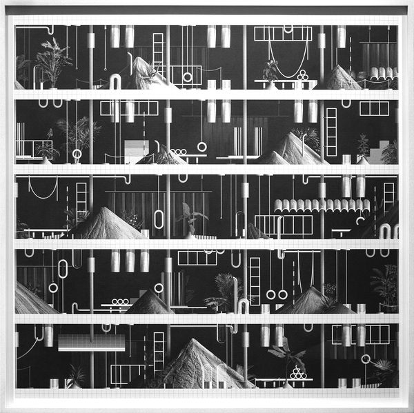 Miles Gertler, Scenario City 06, ed 1/5, 2017