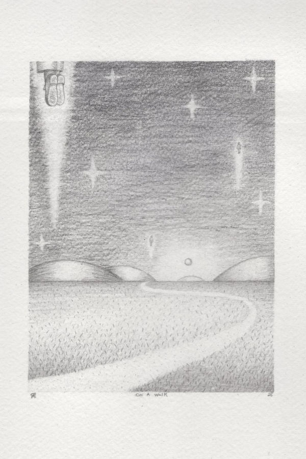 Christian Butterfield, On a Walk, 2025