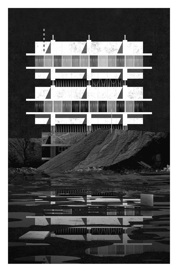 Miles Gertler, Sentinel Tower Study, 2020