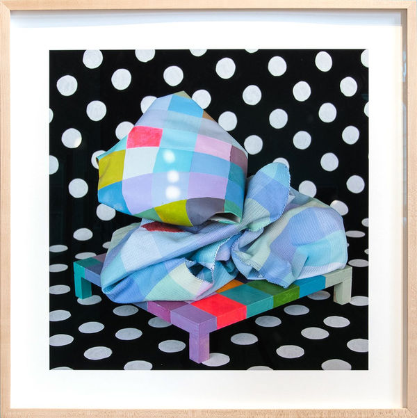 Michelle Forsyth, Colourful Stack with Polka Dots, 2020