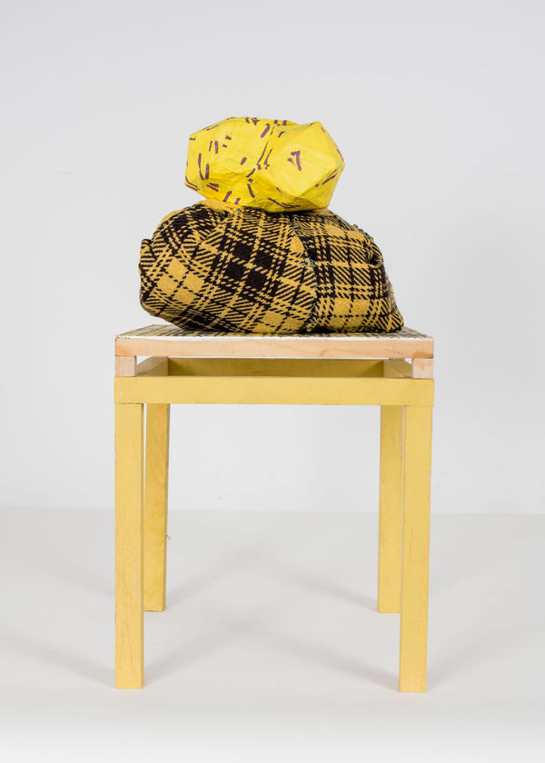 Michelle Forsyth, Yellow and Brown Stack, 2020