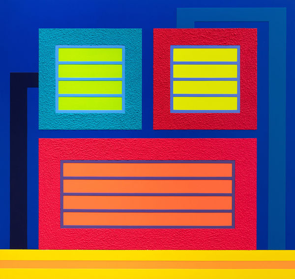 Peter Halley - Exit Point, 2012