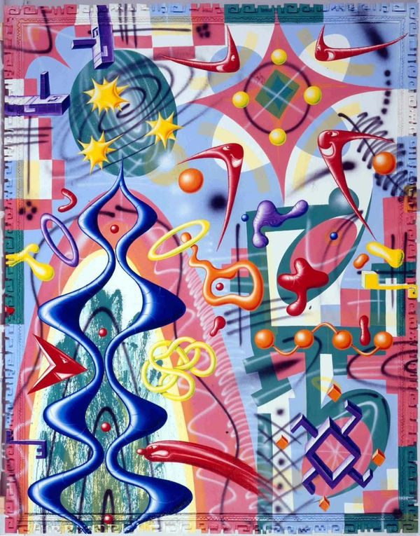 Kenny Scharf - Blipsibshabshok, 1997