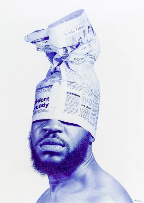 Oscar Ukonu, The Disinformation of a Republic #5, 2020