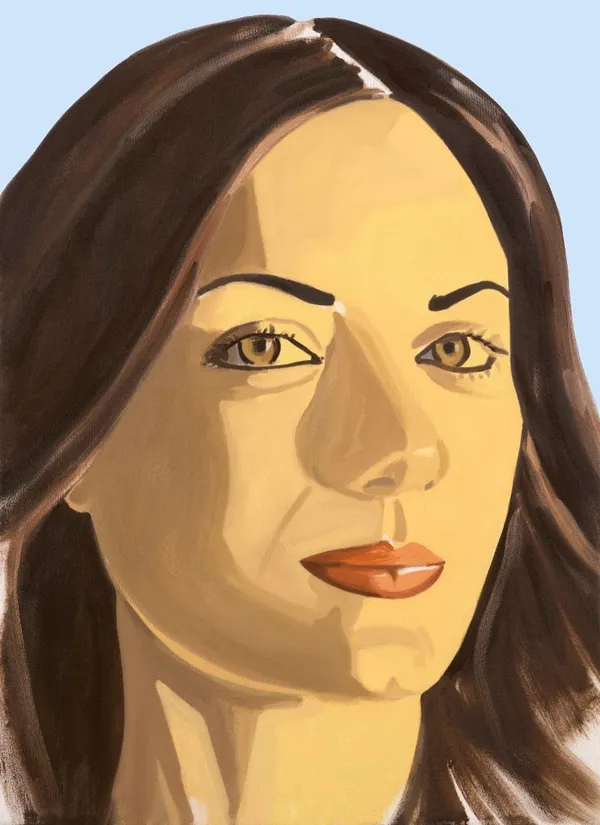 David Salle, Verdi with Blue Background, 2020