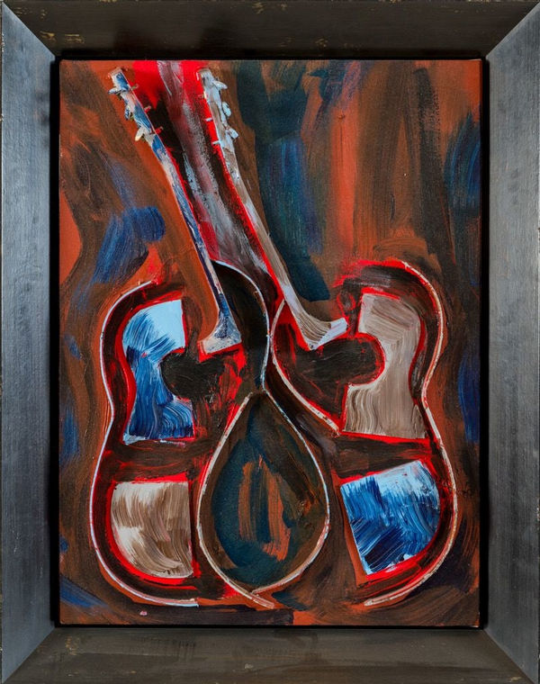 Arman - Sliced Guitar , 2002