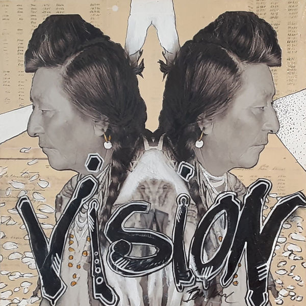 Ben Pease, Vision, Apsaalooke Chief Plenty Coups