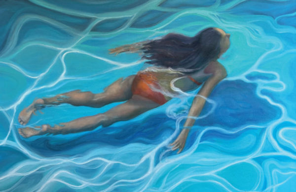 Felicity Kostakis , Le Nageur