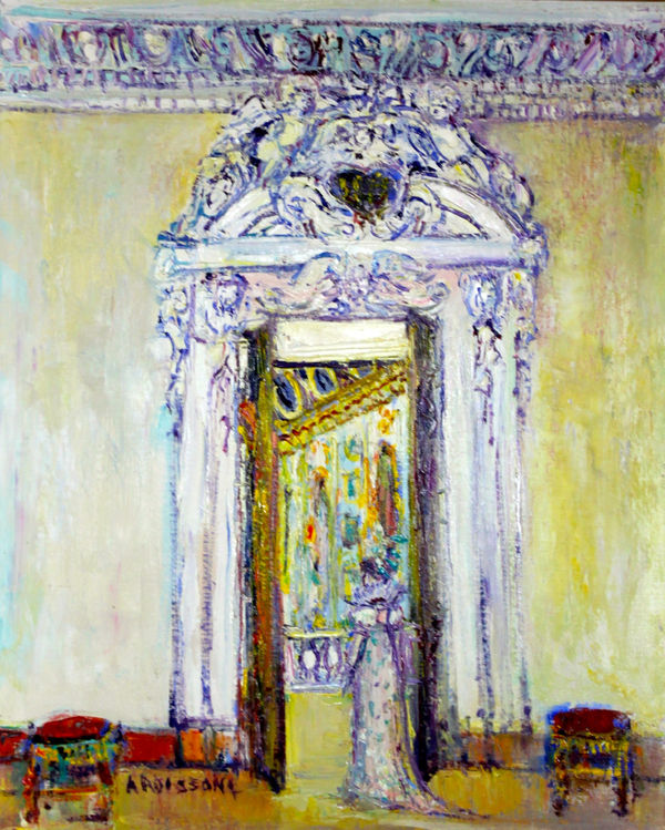 Yolande Ardissone, PORTE DE LA CHAPELLE CHÂTEAU DE FOUNTAINEBLEU