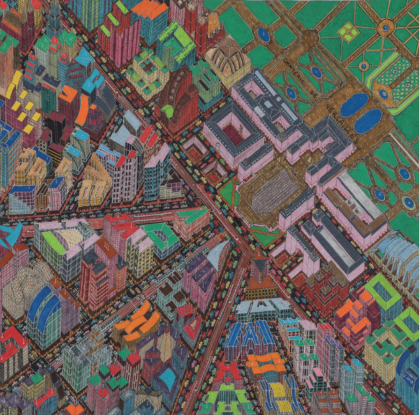 Mamadou Cissé, Château de Versailles et ville, 2019