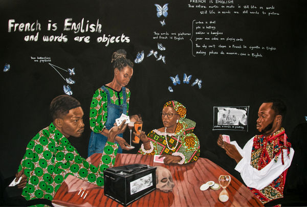 Joseph Kojo Hoggar, Card sharps with the ace of diamonds in 1 and 3