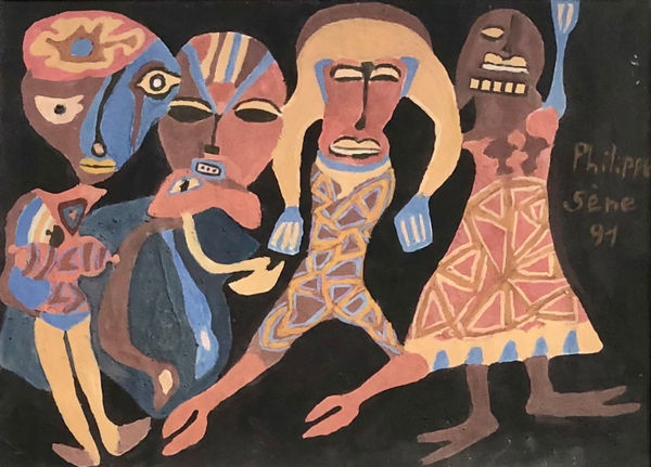 Philippe Sène, Les Saltigués, 1991