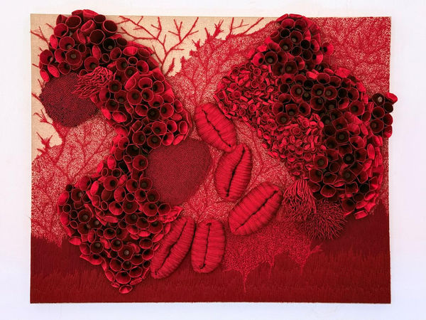 Ghizlane Sahli, Les flux qui nous tissent...004, 2025