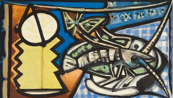 STILL LIFE WITH LOBSTER (LE HOMARD)