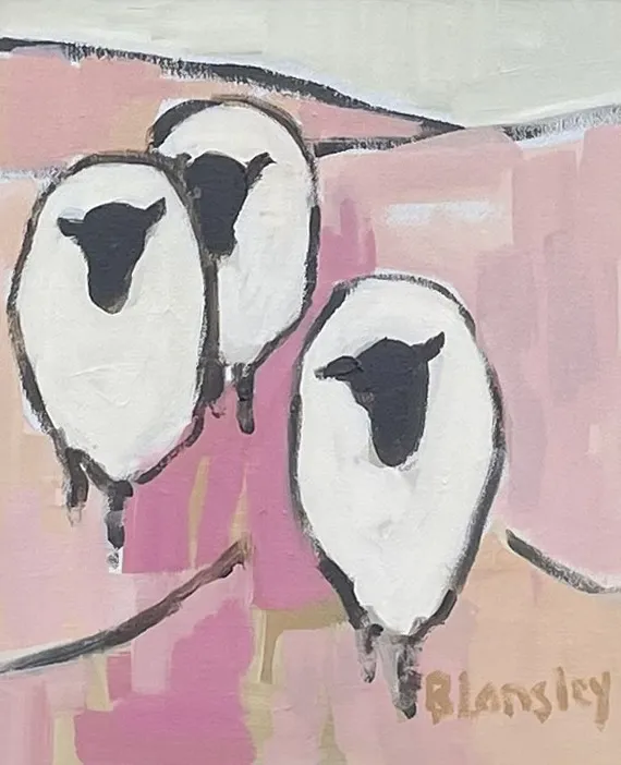 Bridget Lansley, Dreams of Pink (Hungerford Gallery)