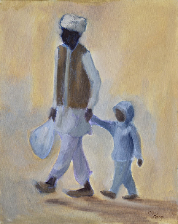 Clare Granger, With Grandpa