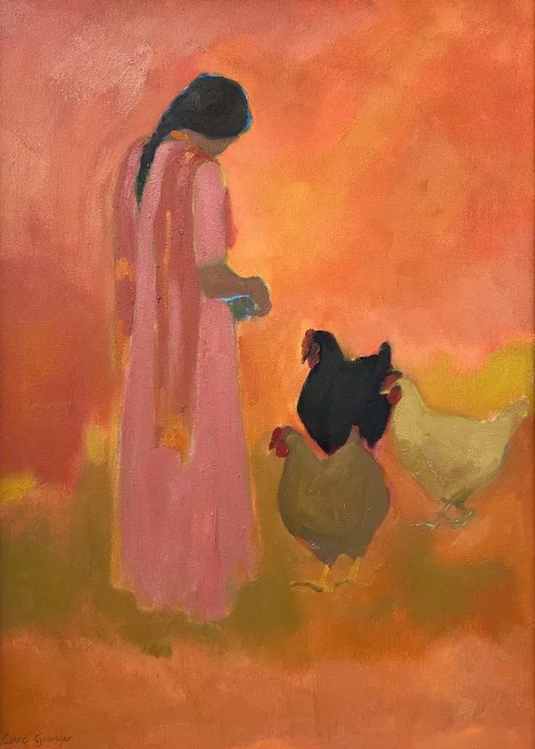 Clare Granger, Feeding the Hens