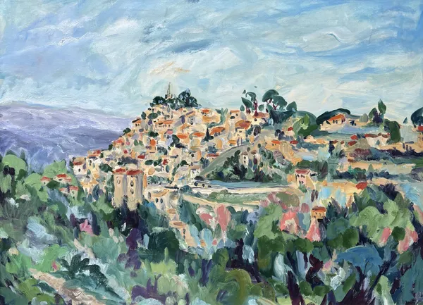 Fi Katzler, Bonnieux in the Luberon (London Gallery)
