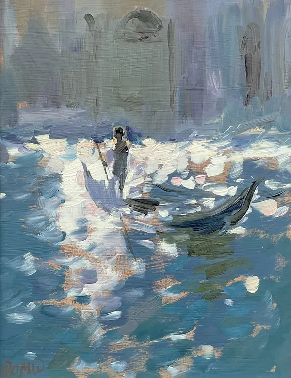 Rachel Wright - Gondolier, Contre-Jour (Hungerford Gallery)