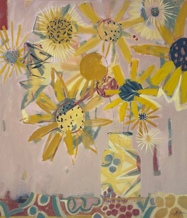 Anna Hymas - Sunflowers IV (Hungerford Gallery)