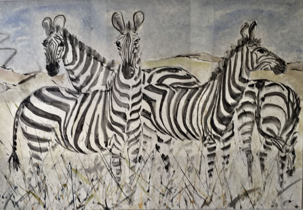 Christine Seifert - Zebras (London Gallery)