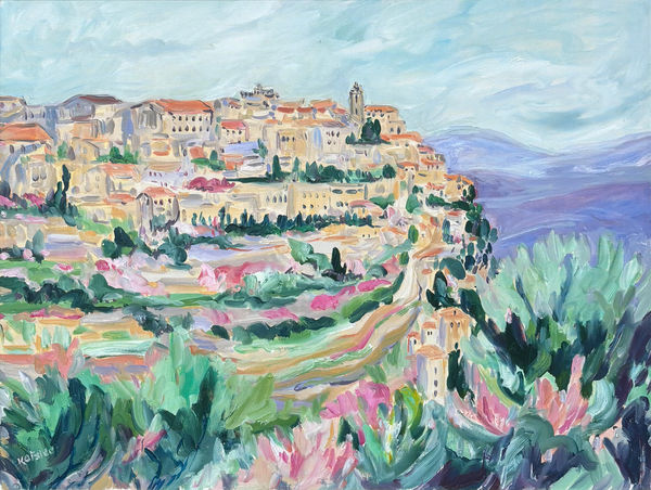 Fi Katzler, Gordes II (Hungerford Gallery)