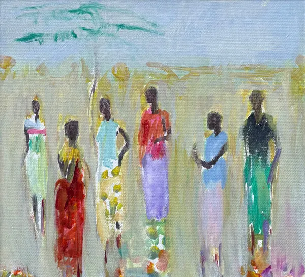Ann Shrager, Six Maasai