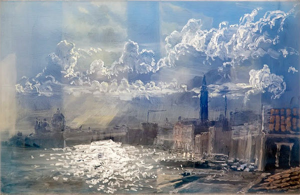 Martin Weinstein, Venice, Cloudy Afternoons, Outside Over Inside, 2023