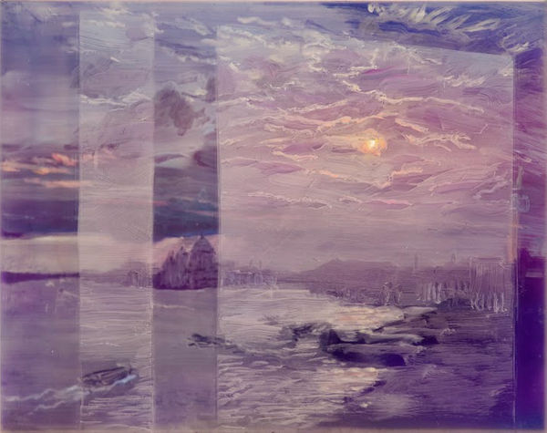 Martin Weinstein, Venice, Evenings, Inside Over Outside, One Year Over Another, 2023