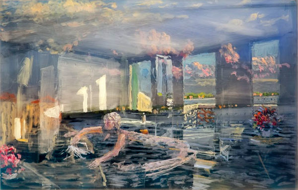 Martin Weinstein, Toward the Lido, One Evening Over Another, Inside Over Outside, 2023