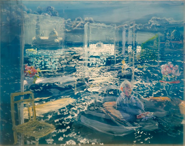 Martin Weinstein, Venice, Afternoon Traffic, Inside Over Outside, 2023