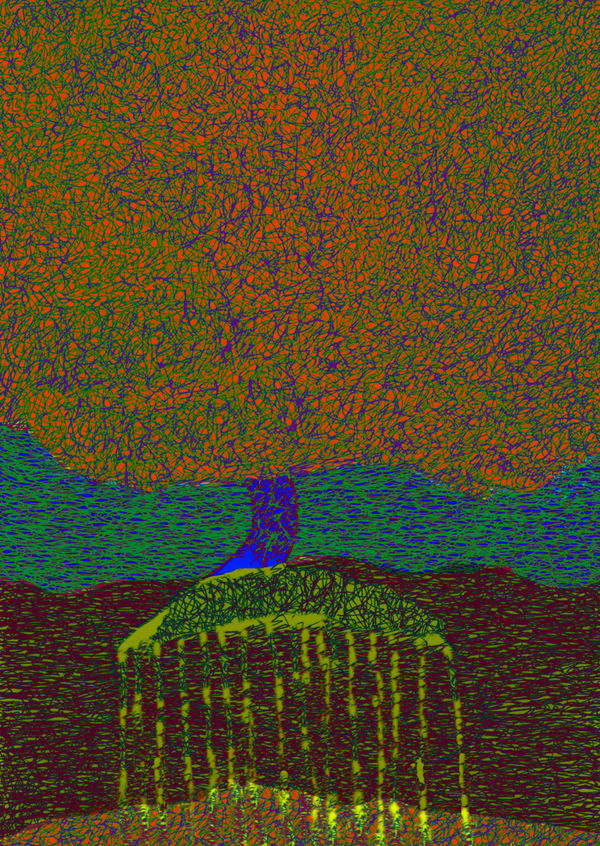 Kaethe Kauffman, Root Energy Red , 2024