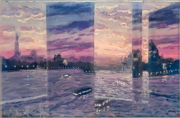 Martin Weinstein, Venice, Sunset Over Dusk, Inside Over Outside, 2023