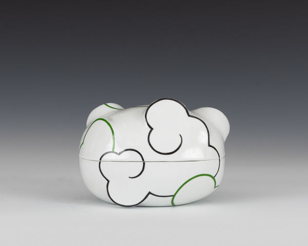 Sam Chung, Cloud Box green, 2024