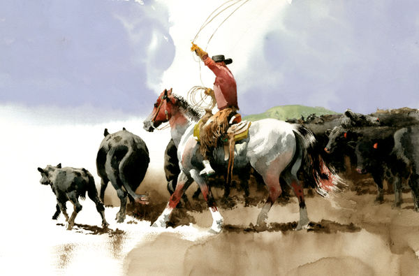 Don Weller, Ropin' with Roanie