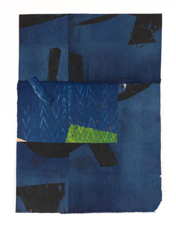 Amy Torgeson, Untitled- Blues, 2021