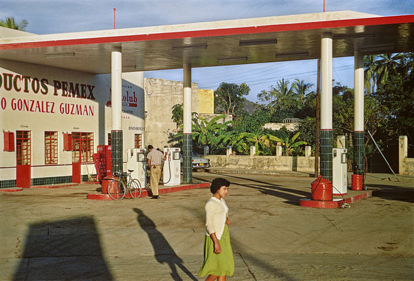 Paul Outerbridge, Gas Station, Mazatlán, México, ca. 1950