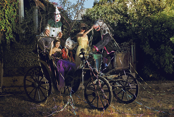 Paul Outerbridge, Carnival Carriage, México, ca. 1950
