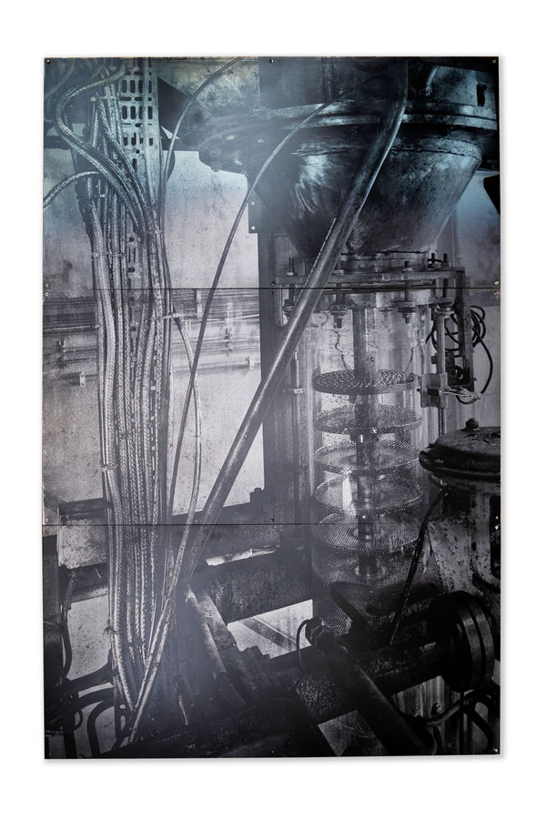 Lucas Leffler, Steel Plates V, 2022