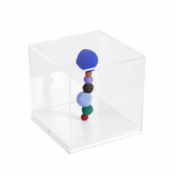 Annie Morris, Stack 7, Ultramarine Blue, 2017