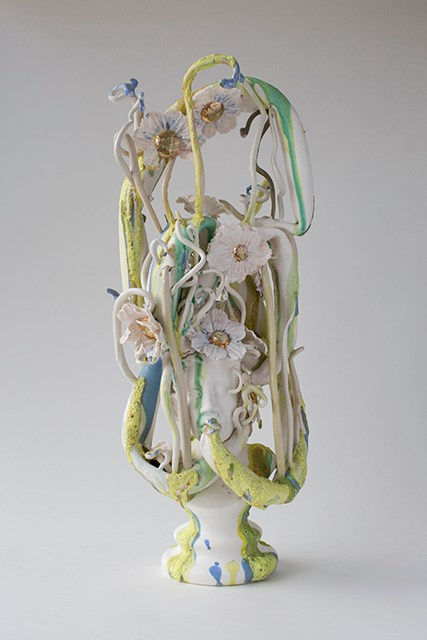 Jess Riva Cooper, Sporophore and Daisies, 2023