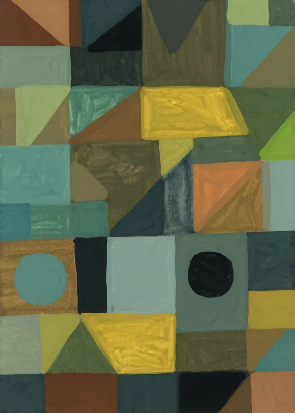 Andy Burgess, Mythic Map, Field Of Play Series, 2026