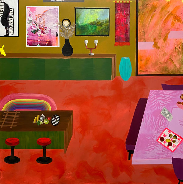 Dawn Beckles, Ride Me (Diptych), 2022